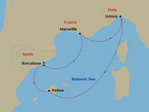 Affordable Cruises from Barcelona, Spain | Book a Barcelona Cruise ...