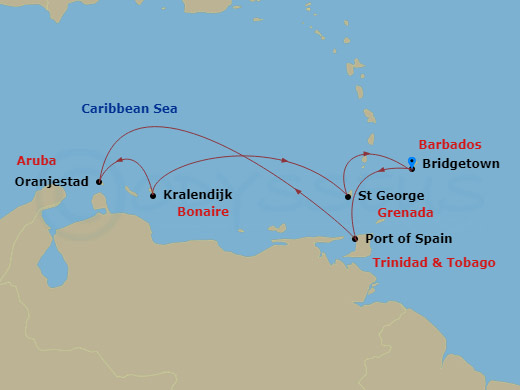 cruise ship tracker barbados