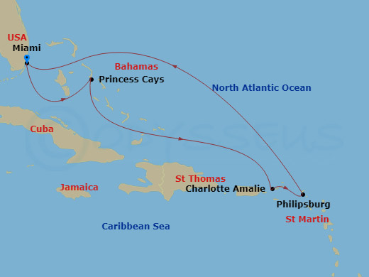 Caribbean Princess | Cruise Ship Deals from CruiseDirect.com